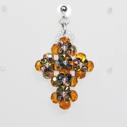 Pierces - Silver brass - Earrings Pualani - Pierces - Silver brass - Laiton argenté